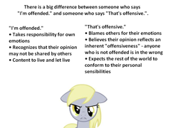 Size: 806x581 | Tagged: safe, derpy hooves, derpygate, drama, meta, solo, text, truth