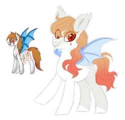 Size: 942x901 | Tagged: safe, artist:shady-bush, oc, oc:akira, bat pony, pony, male, simple background, solo, stallion, transparent background