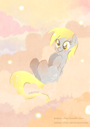 Size: 980x1385 | Tagged: safe, artist:kelsea-chan, derpy hooves, pegasus, pony, female, mare, solo