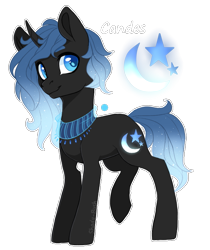 Size: 777x923 | Tagged: safe, artist:shady-bush, oc, oc:candes, pony, unicorn, ambiguous gender, simple background, solo, transparent background