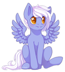 Size: 1034x1134 | Tagged: safe, artist:shady-bush, oc, oc:silver star, pegasus, pony, male, simple background, solo, stallion, transparent background