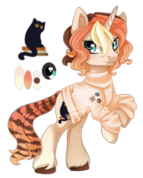 Size: 801x998 | Tagged: safe, artist:shady-bush, oc, pony, unicorn, clothes, female, mare, simple background, solo, sweater, transparent background