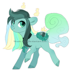 Size: 1167x1150 | Tagged: safe, artist:shady-bush, oc, oc:eucalyptus, original species, pony, female, mare, scented pony, simple background, solo, transparent background