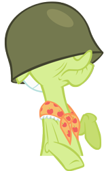 Size: 5000x8161 | Tagged: safe, artist:danton-damnark, granny smith, absurd resolution, helmet, simple background, soldier, team fortress 2, transparent background, vector