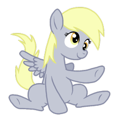 Size: 592x596 | Tagged: safe, derpy hooves, pegasus, pony, female, mare, solo
