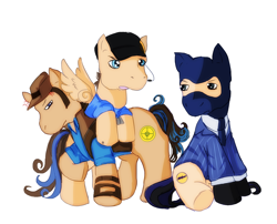 Size: 1280x1032 | Tagged: safe, artist:cupcake-doragon, ponified, scout, sniper, spy, team fortress 2