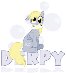 Size: 3600x4000 | Tagged: safe, artist:erockertorres, derpy hooves, pegasus, pony, envelope, female, floppy ears, mailmare, mare, mouth hold, simple background, sitting, transparent background, vector