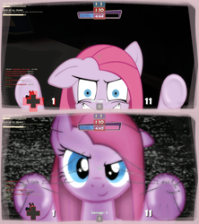 Size: 1920x2160 | Tagged: safe, derpibooru import, screencap, pinkie pie, earth pony, pony, female, mare, pink coat, pink mane, pinkamena diane pie, team fortress 2