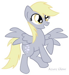 Size: 1183x1286 | Tagged: safe, artist:mlpazureglow, derpy hooves, pegasus, pony, female, mare, simple background, transparent background, vector