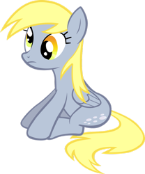 Size: 814x980 | Tagged: safe, derpy hooves, pegasus, pony, female, mare, sitting, solo