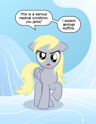 Size: 850x1100 | Tagged: safe, artist:danshive, derpy hooves, pegasus, pony, angry, female, mare, solo