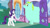 Size: 1024x575 | Tagged: safe, artist:jamesawilliams1996, edit, rarity, whoa nelly, pony, unicorn, belly, carousel boutique, door, fat, huge belly, overweight, stuck