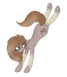 Size: 1047x1198 | Tagged: safe, artist:mondlichtkatze, error, gender error, hitmonlee, horror, pokémon, ponified, solo, wat