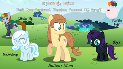 Size: 1980x1114 | Tagged: safe, oc, oc only, oc:cream heart, oc:fluffle puff, oc:littlepip, oc:nyx, oc:snowdrop, alicorn, earth pony, pegasus, pony, unicorn, fallout equestria, alicorn oc, clothes, crying, equestria daily, fanfic, fanfic art, female, filly, foal, glowing horn, horn, magic, mare, pipbuck, vault suit