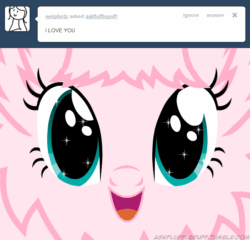 Size: 650x624 | Tagged: safe, artist:mixermike622, oc, oc only, oc:fluffle puff, happy, love, tumblr:ask fluffle puff