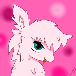 Size: 894x894 | Tagged: safe, artist:grafikfehler, oc, oc only, oc:fluffle puff, original species, solo