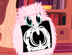 Size: 650x497 | Tagged: safe, artist:mixermike622, oc, oc only, oc:fluffle puff, fluffy, tumblr:ask fluffle puff, x-ray, x-ray picture