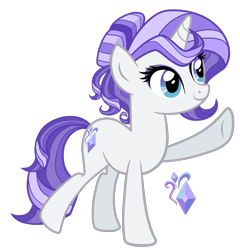 Size: 1800x1872 | Tagged: safe, artist:thecheeseburger, rarity, oc, oc only, oc:radiance, pony, unicorn, alternate universe, female, mare, simple background, solo, transparent background