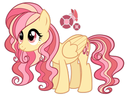 Size: 2160x1656 | Tagged: safe, artist:thecheeseburger, fluttershy, oc, oc only, oc:tremblechary, pegasus, pony, alternate universe, female, mare, simple background, solo, transparent background