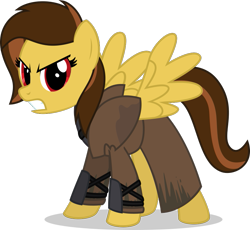 Size: 871x802 | Tagged: safe, artist:mlp-trailgrazer, oc, oc only, oc:mach speed, angry, cloak, clothes, request, simple background, solo, transparent background