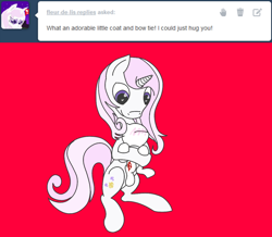 Size: 1260x1100 | Tagged: safe, artist:fantasyglow, fleur-de-lis, slendermane, ask, slenderman, slenderpony, tumblr