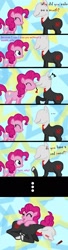 Size: 650x2400 | Tagged: safe, artist:aguantegrimtales, derpibooru import, pinkie pie, slendermane, earth pony, pony, comic, crack shipping, female, heartwarming, male, ponified, shipping, slenderman, slenderpie, slenderpony, straight