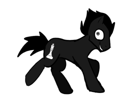 Size: 600x500 | Tagged: safe, ponified, slenderman, solo, the collective, tribetwelve