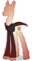 Size: 1584x3000 | Tagged: safe, artist:apony4u, ponified, simple background, slenderman, solo, transparent background, vector