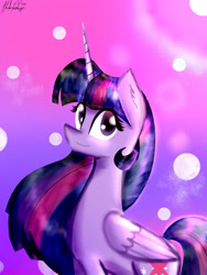 Size: 1024x1365 | Tagged: safe, artist:moobew, twilight sparkle, twilight sparkle (alicorn), alicorn, pony, solo