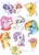 Size: 1024x1442 | Tagged: safe, artist:rosegloom, derpibooru import, applejack, discord, fluttershy, moondancer, pinkie pie, rainbow dash, rarity, scootaloo, sunset shimmer, twilight sparkle, earth pony, pegasus, pony, unicorn, alphys, crossover, eyepatch, flowey, floweycord, mettaton, monster kid, monster kidaloo, napstablook, papyrus (undertale), rainbowdyne, rariton, sans (undertale), twilight friskle, undertale, undyne