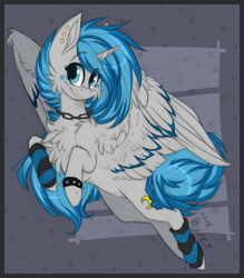 Size: 888x1014 | Tagged: safe, artist:tenebristayga, oc, oc only, oc:moonbeam zodiac, alicorn, pony, female, mare, solo