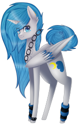 Size: 1932x2988 | Tagged: safe, artist:bonniebatman, oc, oc only, oc:moonbeam zodiac, alicorn, pony, female, mare, simple background, solo, transparent background