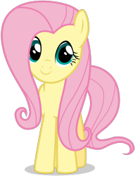 Size: 3067x4000 | Tagged: safe, artist:tomfraggle, fluttershy, pegasus, pony, simple background, solo, transparent background, vector