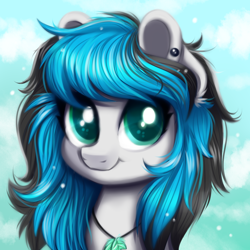 Size: 1000x1000 | Tagged: safe, artist:confetticakez, oc, oc only, pony, bust, female, mare, portrait, solo