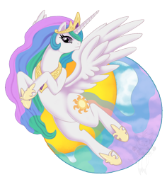 Size: 910x965 | Tagged: safe, artist:bluedemon00, princess celestia, alicorn, pony, abstract background, female, flying, mare, solo