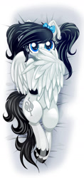 Size: 886x1873 | Tagged: safe, artist:monikakryza, oc, oc only, pegasus, pony, antart.mk, body pillow, body pillow design, commission, solo