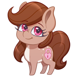 Size: 3600x3600 | Tagged: safe, artist:askamberfawn, oc, oc only, oc:amber fawn, earth pony, pony, chibi, cute, simple background, solo, tiny ponies, transparent background