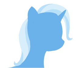 Size: 748x672 | Tagged: safe, artist:violaconcert, derpibooru exclusive, trixie, pony, unicorn, bust, female, mare, simple background, solo, white background