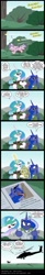 Size: 680x4184 | Tagged: safe, artist:niban-destikim, diamond tiara, princess celestia, princess luna, alicorn, earth pony, pony, ah-64 apache, angry, ant, attack helicopter, bipedal, chase, comic, crying, dirty, eyes closed, female, filly, frown, glare, gun, helicopter, hunting, licking, magic, mare, open mouth, rage, rifle, running, scared, shivering, smiling, telekinesis, tiarabuse, tongue out, weapon, wide eyes