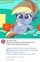 Size: 720x1135 | Tagged: safe, part of a set, screencap, rainbow dash, pegasus, pony, my little pony: pony life, belly, big belly, chips, chubby cheeks, couch potato, crumbs, double chin, facebook, fat, female, food, mare, missing cutie mark, official, on back, potato chips, rainblob dash, remote, sitting, sofa, solo