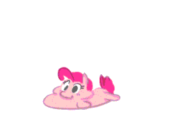 Size: 550x400 | Tagged: safe, artist:php27, pinkie pie, earth pony, pony, animated, boing, bouncing, chubby, female, gif, mare, no pupils, simple background, solo, white background