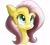 Size: 1840x1652 | Tagged: safe, artist:ando, fluttershy, pegasus, pony, cute, looking at something, looking up, shyabetes, simple background, solo, white background