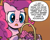 Size: 358x284 | Tagged: safe, artist:pencils, derpibooru import, idw, pinkie pie, earth pony, pony, spoiler:comic, spoiler:comic73, concerned, cupcake, food