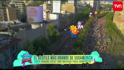 Size: 1280x720 | Tagged: safe, twilight sparkle, twilight sparkle (alicorn), alicorn, pony, balloon, chile, giant pony, irl, latin america, latin american, macro, parade balloon, paris parade, photo