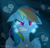 Size: 748x722 | Tagged: safe, artist:sweettuney, rainbow dash, pegasus, pony, broken hearts, crying, floppy ears, solo