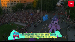 Size: 1366x768 | Tagged: safe, twilight sparkle, twilight sparkle (alicorn), alicorn, pony, irl, macro, parade balloon, photo