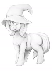 Size: 1240x1748 | Tagged: safe, artist:ronniesponies, trixie, pony, unicorn, chubby, female, mare, solo