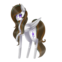 Size: 2000x2000 | Tagged: safe, artist:bonniebatman, oc, oc only, pegasus, pony, female, high res, mare, raised hoof, simple background, solo, transparent background