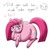 Size: 1280x1259 | Tagged: safe, artist:verminshy, pinkie pie, earth pony, pony, blatant lies, chubby, offscreen character, pinkamena diane pie, solo