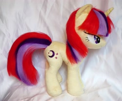 Size: 4181x3456 | Tagged: safe, artist:epicrainbowcrafts, moondancer, amending fences, absurd resolution, irl, photo, plushie, solo